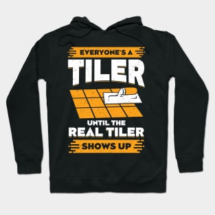 Funny Tiler Tile Setter Installer Profession Gift Hoodie